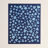8x10 Unexpected Blue Print