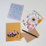Floral Greeting Card Set