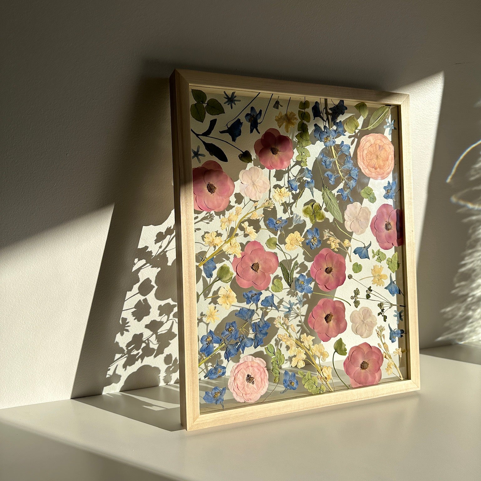 Pressed Floral Art